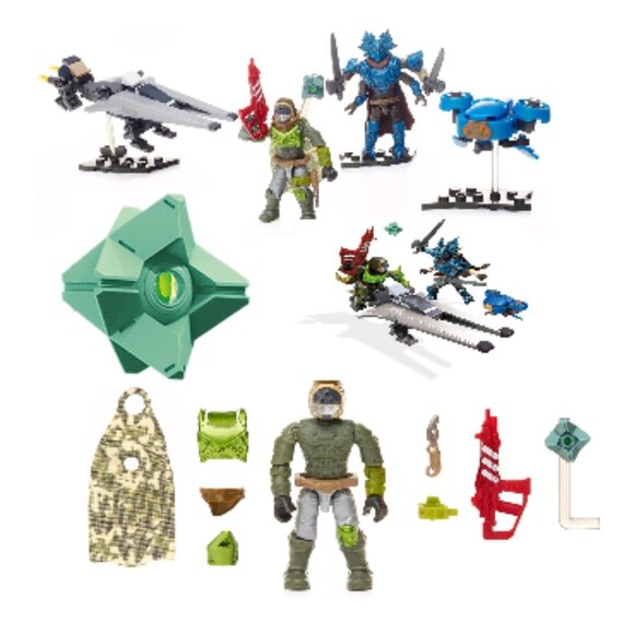 Mega Bloks S-10V Destiny Sparrow Building Kit Kids Playset 📦🏃🏻💨⚡🚚 - Picture 15 of 16